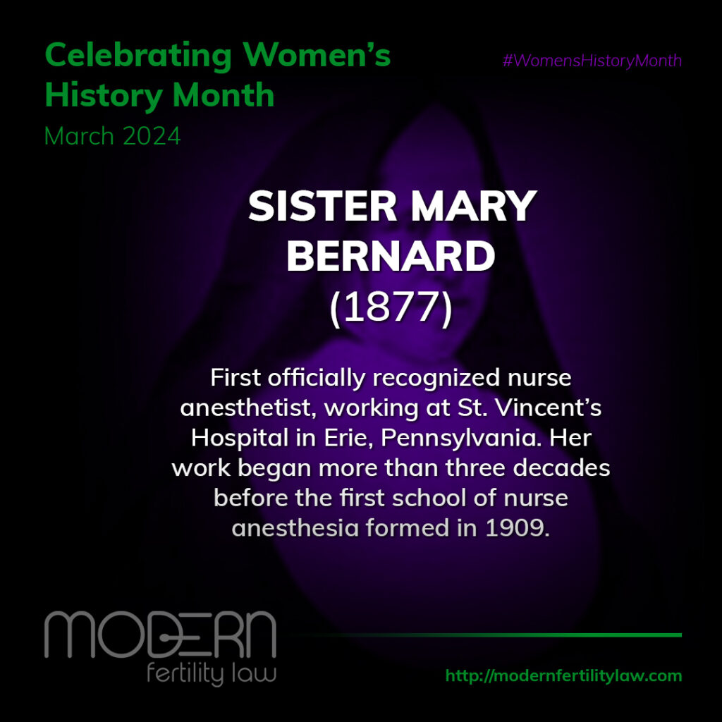 SISTER MARY BERNARD (1877) 