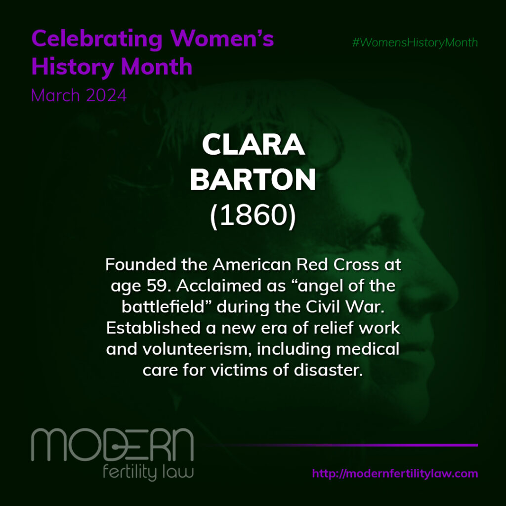 Clara Barton (1860)
